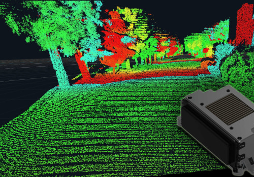 What is the resolution of lidar distance?