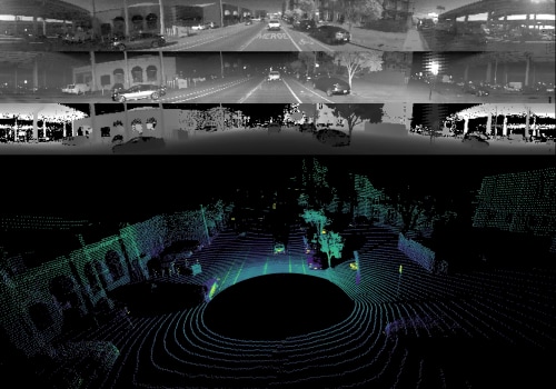What does a lidar camera see?